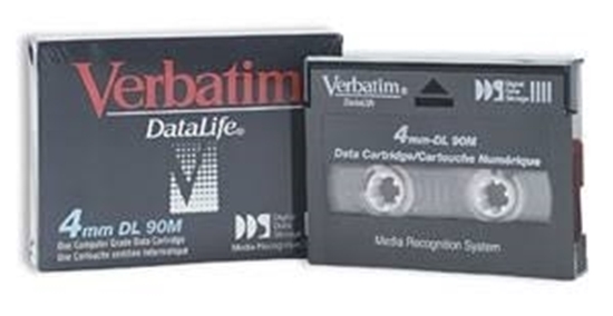 Picture of Verbatim 4mm 90M DAT Tape 2 /4GB NOT