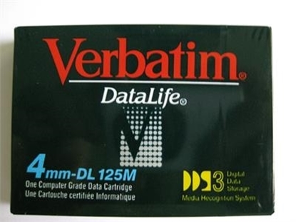 Picture of Verbatim 4mm 125M Digital Tape 24GB NOT
