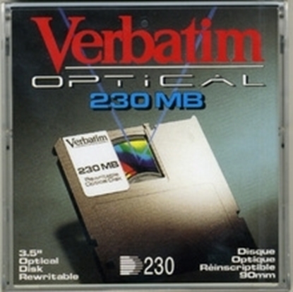 Picture of Verbatim 230MB 3.5 Optical Disk