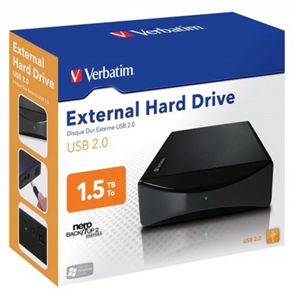 Picture of Verbatim 1.5TB USB 2.0 External hard disk