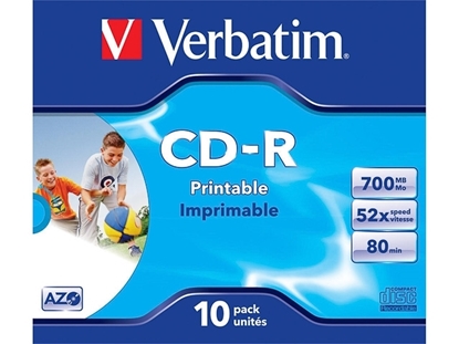 Picture of Verbatim Super Azo Printable CDR 52X