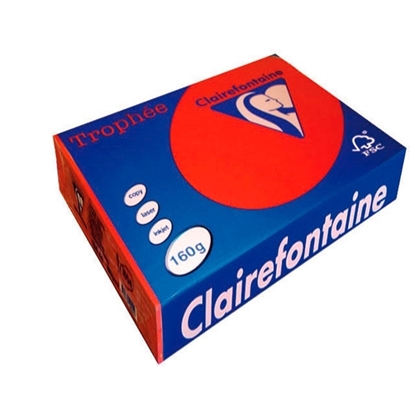 Picture of Trophee A4 Clairfontaine Red 160gr