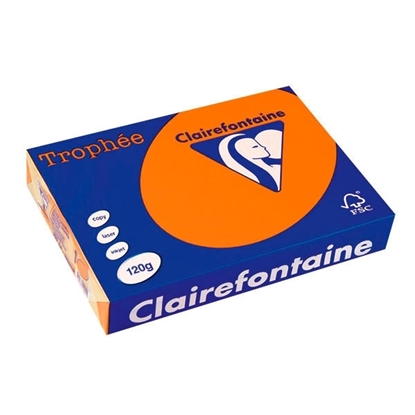 Picture of Trophee A4 Clairfontaine Orange D./Mid 120gr