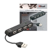 Picture of Trust Vecco 4 port USB Mini  Hub Black