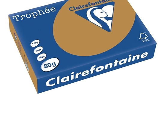 Picture of Trophee 80gr A4 Clairfontaine Karamel 500 Sheets