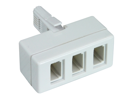 Picture of Telephone Adaptor 3 way