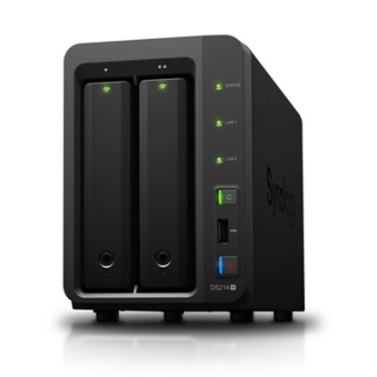 Picture of Synology all in 1 server DS214+  (Barybone system without HDD)
