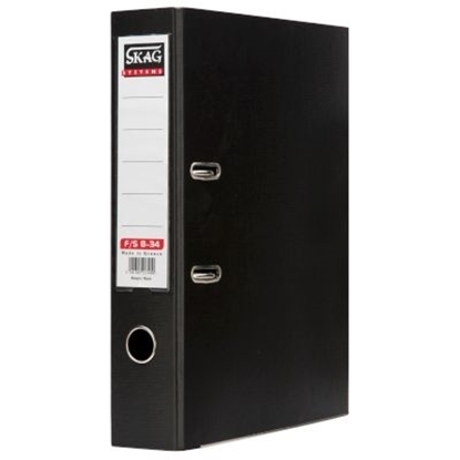 Picture of Skag Lever Arch Files 8cm FC Black  - (Skag Box files)