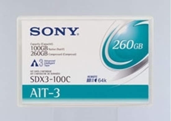 Picture of Sony AIT 8mm 100/ 260GB Backup Tapes