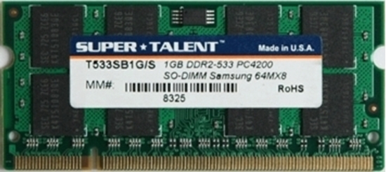 Picture of Super Talent 1GB DDR2-533 PC4200