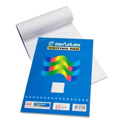 Picture of Sinarline Writing Pad A4 80