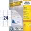 Picture of ZweckForm Labels 70 X 37mm (3 Across)