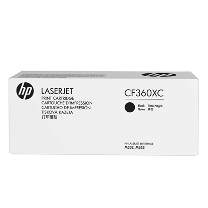 Picture of HP #508x ContractuaCLJ M552 / M553 High Black