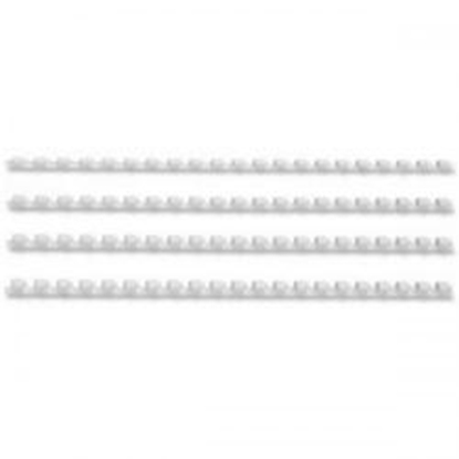 Picture of GBC White A4 21 Ring Plastic Comb