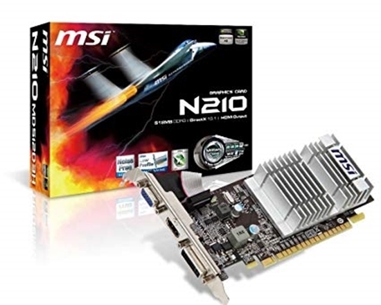 Picture of MSI NVIDIA  GF N210-MD1GD3H/LP