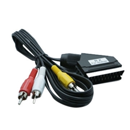 Picture of Scart 21P to 3RCA Video Audio-AVJ  407