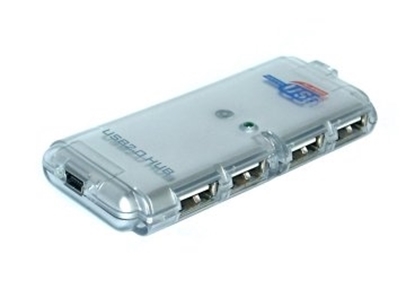 Picture of Sedna 4-Port USB Hub 2.0 with AC Adapter