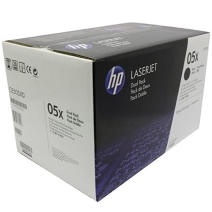 Picture of HP #05XD Twin Pack LaserJet P2055 High Toner
