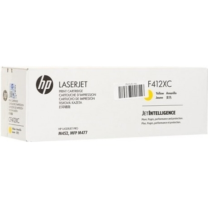 Picture of HP Contractual #412XC Colour laser  Yellow