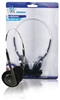 Picture of HQ  Headphones-Headset  On Ear 3.5mm Wired Black