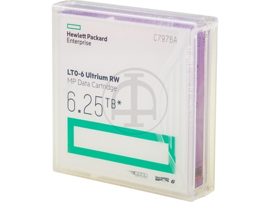 Picture of HP LTO6 6.25TB Ultrium-6 Data RW