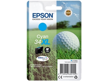 Picture of EPSON  INK CARTRIDGE CYAN 34XL WF-3720DWF