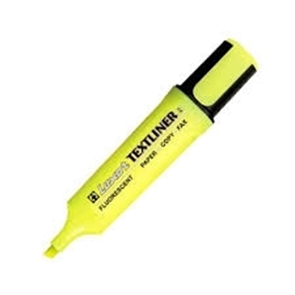 Picture of Luxor Textliter  Yellow Highlighter