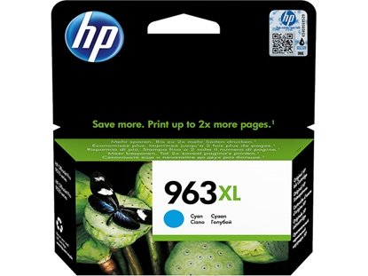 Picture of HP #963XL INK CARTRIDGE CYAN HIGH 9023