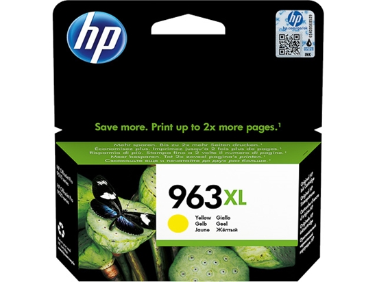 Picture of HP #963XL INK CARTRIDGE YELLOW  HIGH 9023
