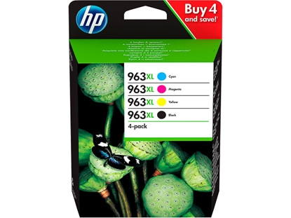 Picture of Product discontinued --------   HP #963XL 4PACK INK CARTRIDGE B/C/M/Y