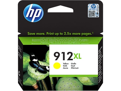 Picture of HP #912XL OfficeJet 8010 High Cap. Yellow Ink