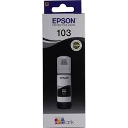 Picture of EPSON C13T00S14A INK BOTTLE BLACK  #103