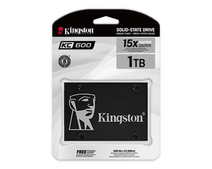 Picture of Kingston 1TB  SSD KC600 SATA3 2.5"