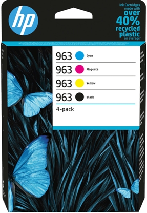 Picture of HP #963 4 PACK INK CARTRIDGE B/C/M/Y Standard