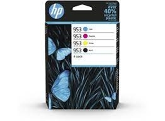 Picture of HP #953 4PACK INK CARTRIDGE B/C/M/Y Standard
