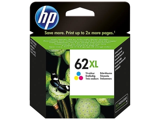 Picture of HP #62XL Tricolour  Ink Advantage 200